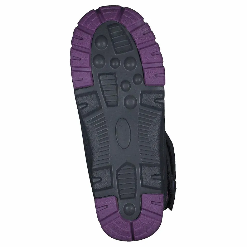 Skechers Girls Snow Slopes Rainier Days Gylv Grey Lavendel Grå