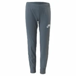 Nike Girls Track Suit Tape  White/Grey Grå