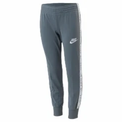 Nike Girls Track Suit Tape White/Grey Grå