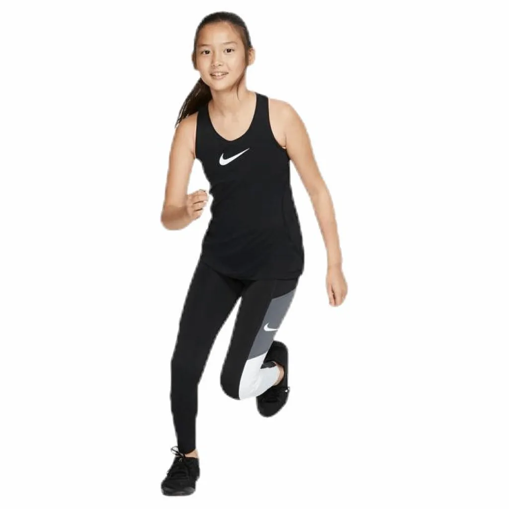 Nike Girls Trophy Tight Black Svart Hot