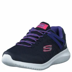 Skechers Girls Ultra Flex Nvpr Blå Online