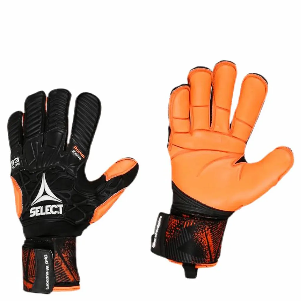 GK Gloves 93 Elite Hyla Cut Orange/Black*Select New