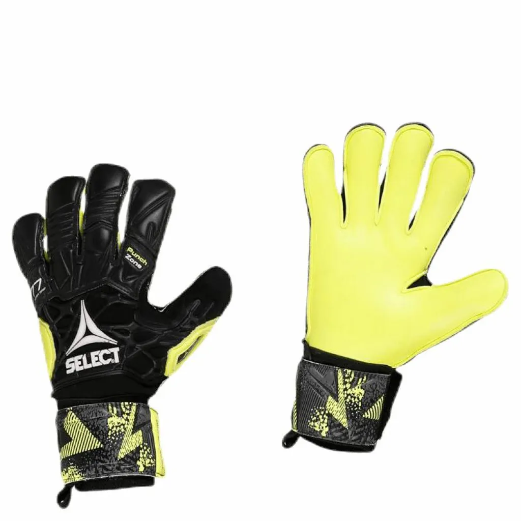 GK Gloves 77 Super Grip Hyla Cut Black/Yellow*Select Outlet