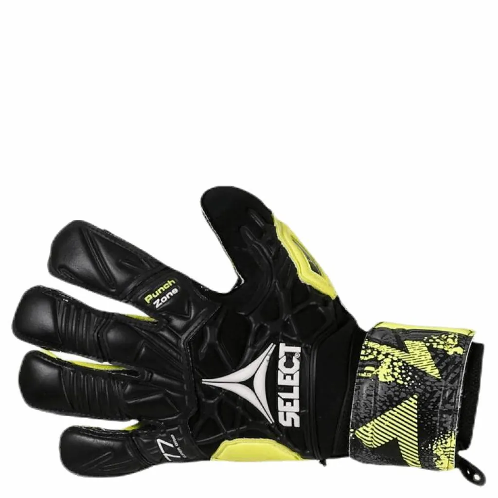 GK Gloves 77 Super Grip Hyla Cut Black/Yellow*Select Outlet