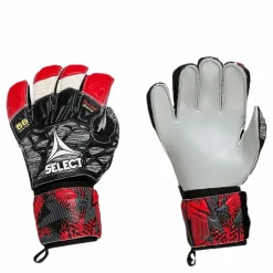 Select GK Gloves 56 Winther Flat Cut Grey/Red Grå och Röd Outlet