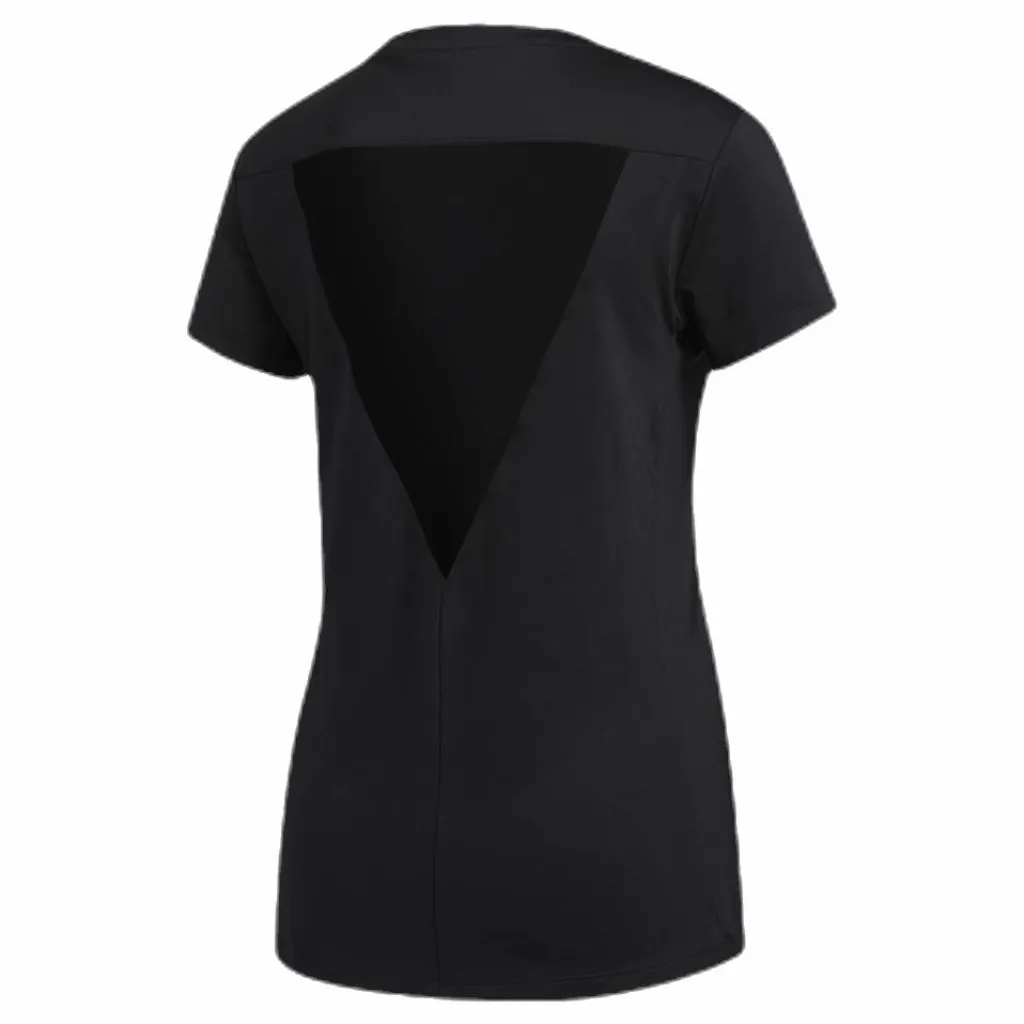 adidas Glam On Bos Tee Black Svart New