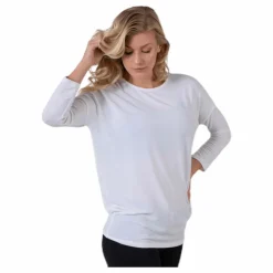 Glamour 3/4 Top Jrs White*Only New