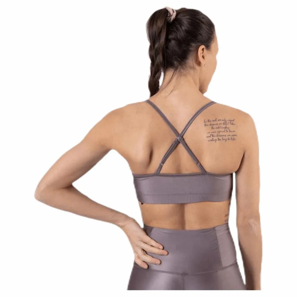 Filippa K Gloss Bra Top Purple Lila New