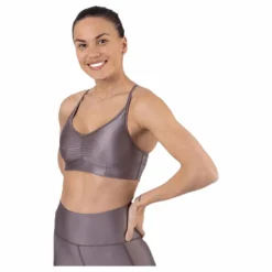 Filippa K Gloss Bra Top Purple Lila New