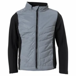 Tuxer Glow Jr Jacket Reflective Silver Grå Discount