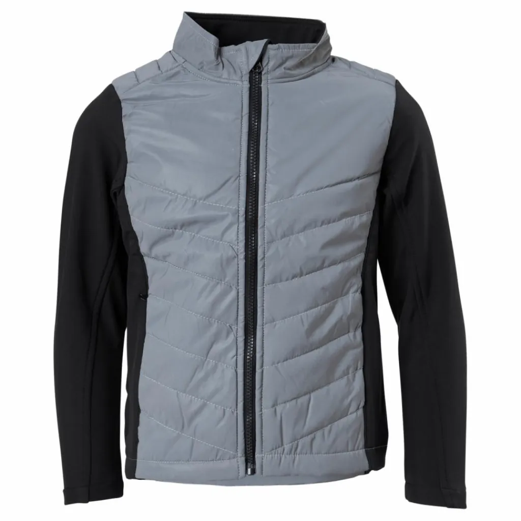 Tuxer Glow Jr Jacket Reflective Silver Grå Discount