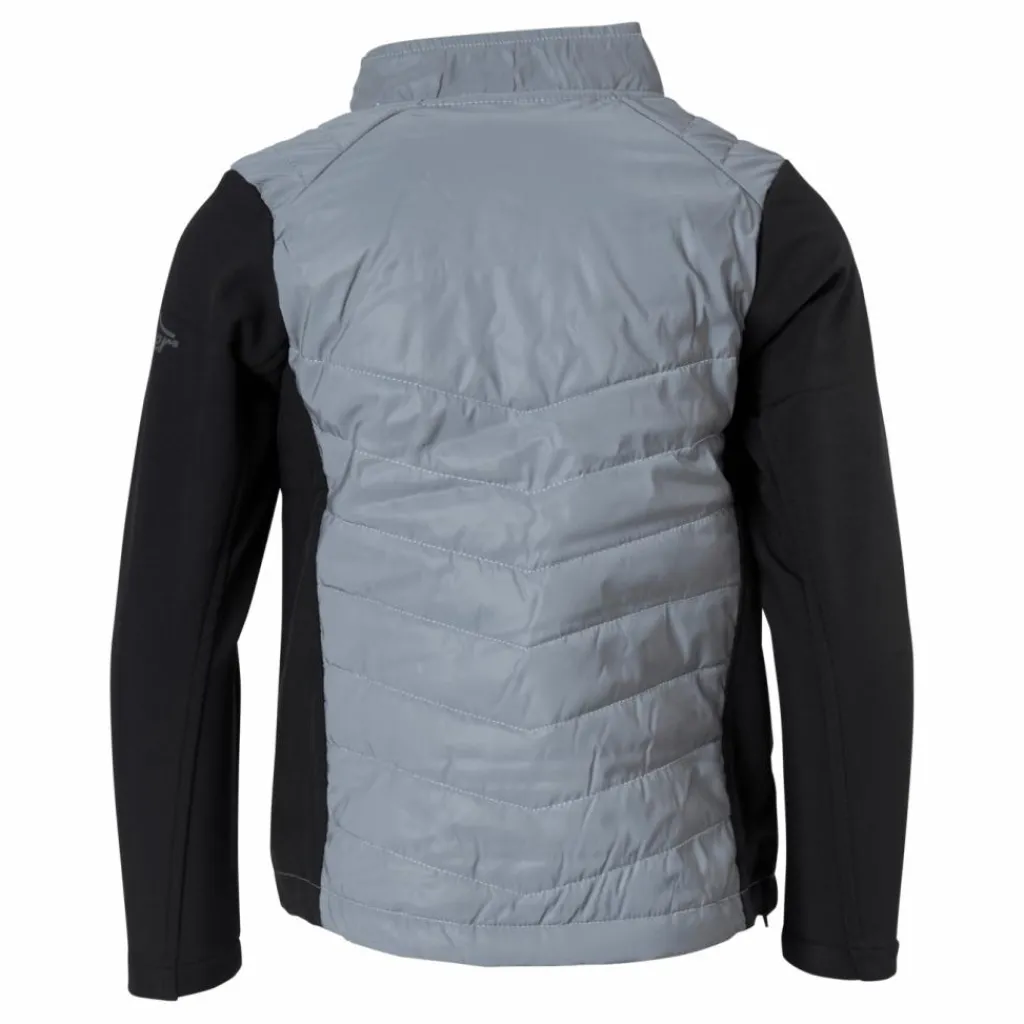 Tuxer Glow Jr Jacket Reflective Silver Grå Discount
