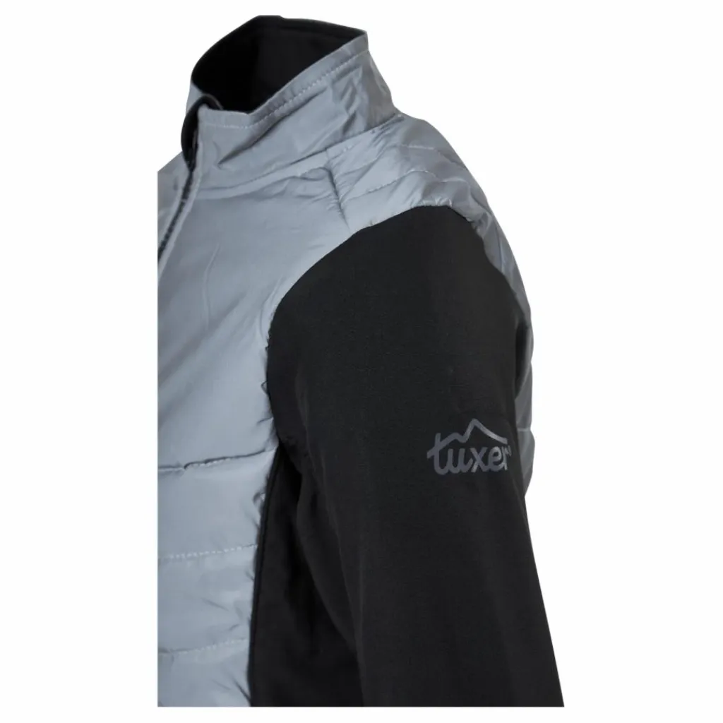 Tuxer Glow Jr Jacket Reflective Silver Grå Discount