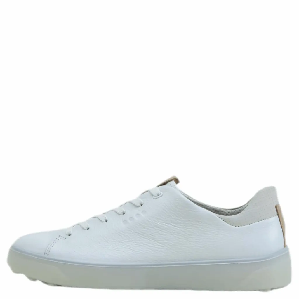 ECCO Golf Tray Laced White Vit Outlet