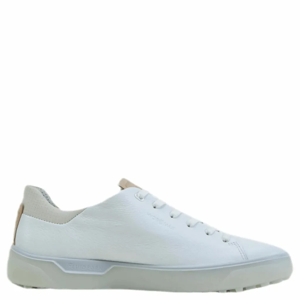 ECCO Golf Tray Laced White Vit Outlet