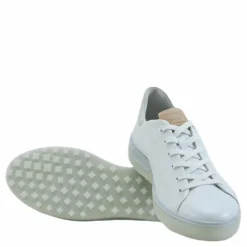 ECCO Golf Tray Laced White Vit Outlet
