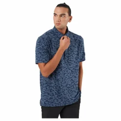 adidas Go-to Camo Polo Conavy/crenav Blå Sale