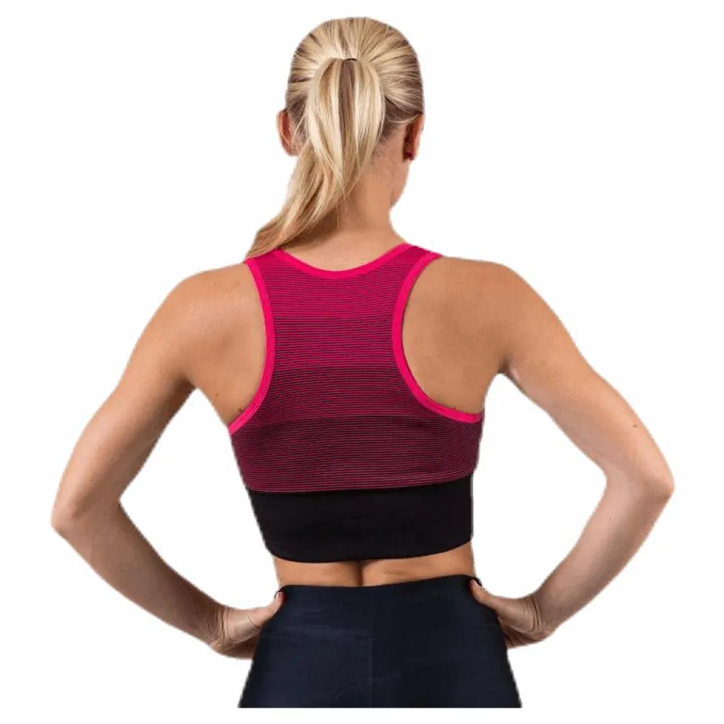 BLACC Gradient Seamless Top Pink Rosa