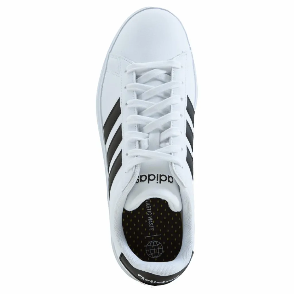 adidas Grand Court Cloudfoam Comfort Shoes Cloud White / Core Black / Cloud White Vit