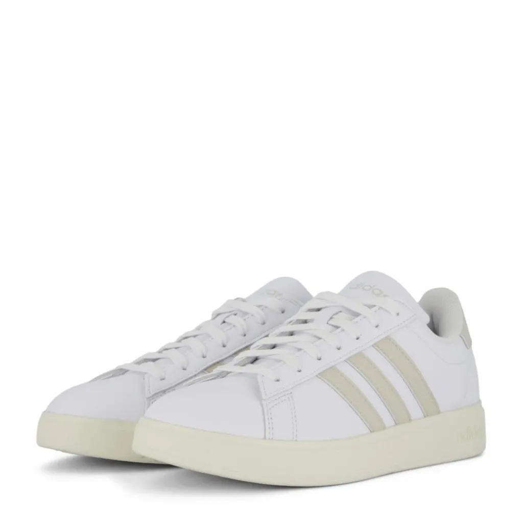 Grand Court Cloudfoam Comfort Shoes Cloud White / Aluminium / Off White*adidas New