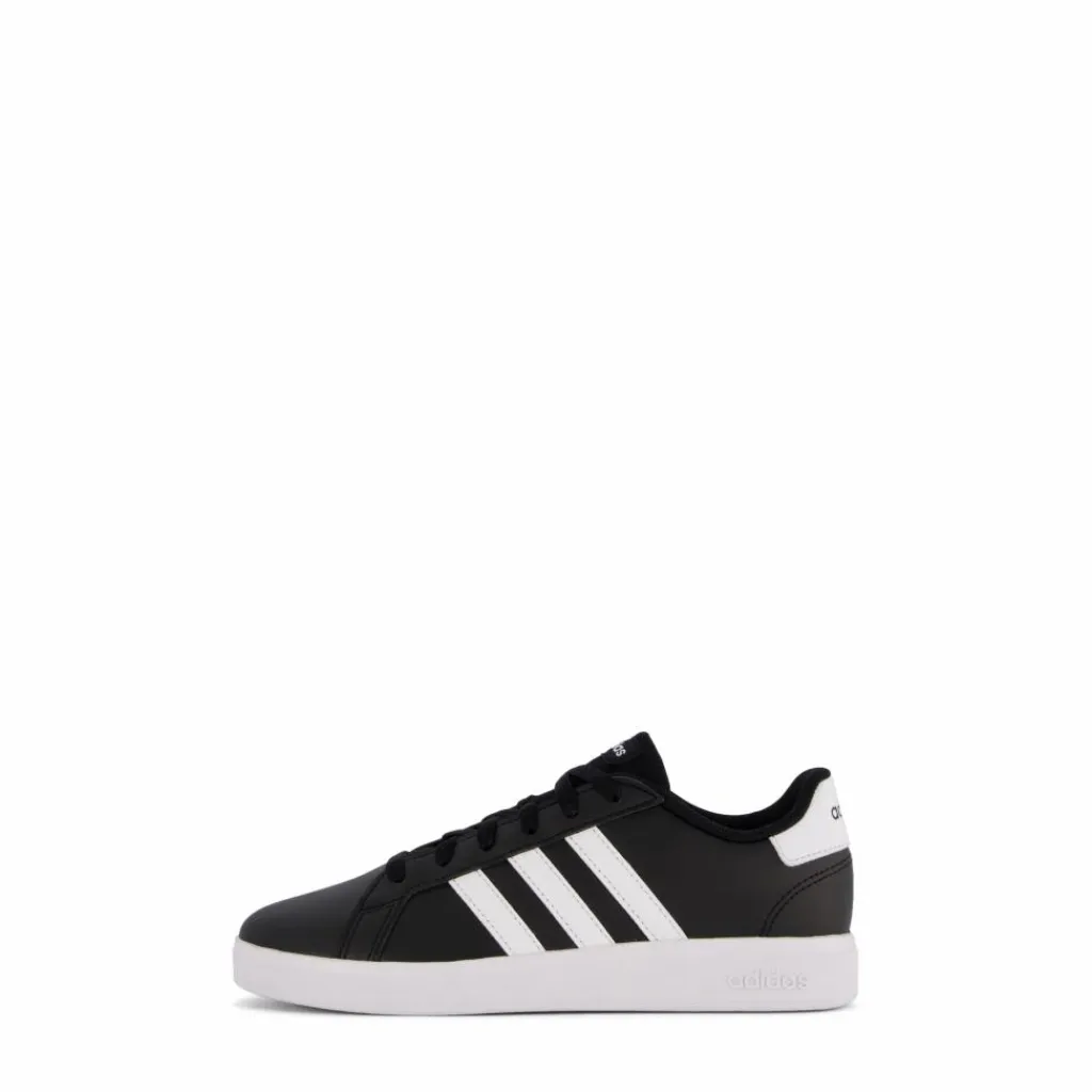 adidas Grand Court Lifestyle Tennis Lace-Up Shoes Core Black / Cloud White / Core Black Svart Discount