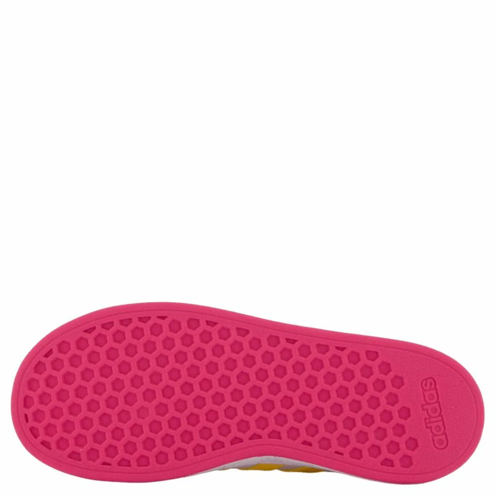adidas Grand Court Minnie El K Ftwwht/spark/pulmag Vit New