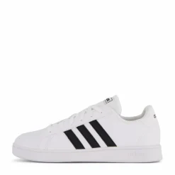 adidas Grand Court Shoes Cloud White / Core Black / Cloud White Vit Sale