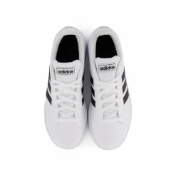 adidas Grand Court Shoes Cloud White / Core Black / Cloud White Vit Sale