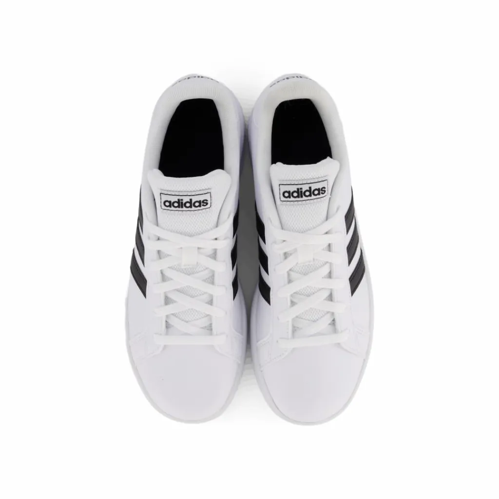 adidas Grand Court Shoes Cloud White / Core Black / Cloud White Vit Sale