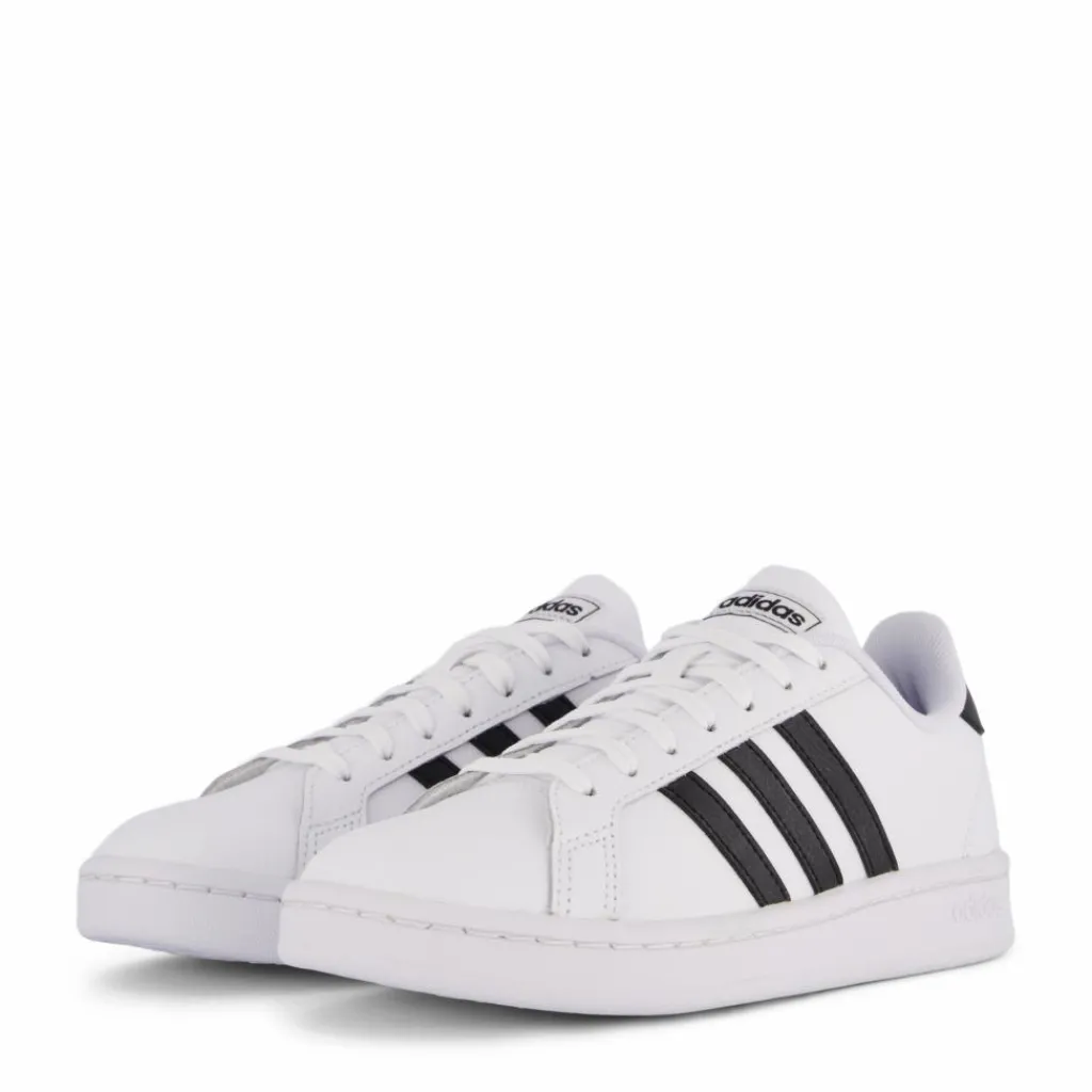 adidas Grand Court Shoes Cloud White / Core Black / Cloud White Vit Best