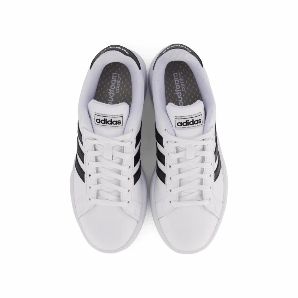 adidas Grand Court Shoes Cloud White / Core Black / Cloud White Vit Best