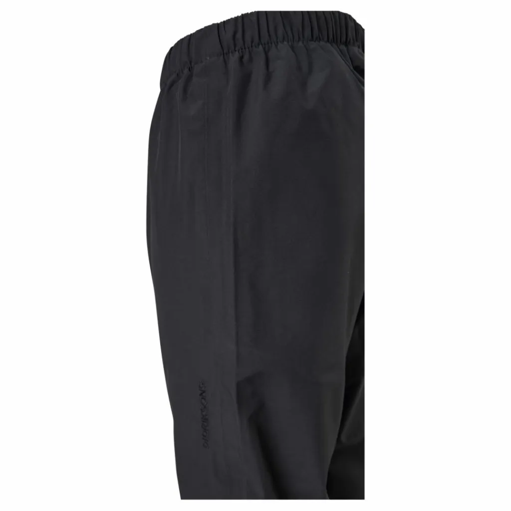 Didriksons Grand Yt Rain Pnt Black Svart
