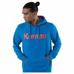 Kempa Graphic Hoody Blue Blå Outlet