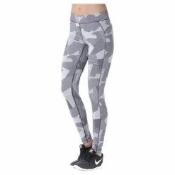Casall Graphic line tights White Vit Online