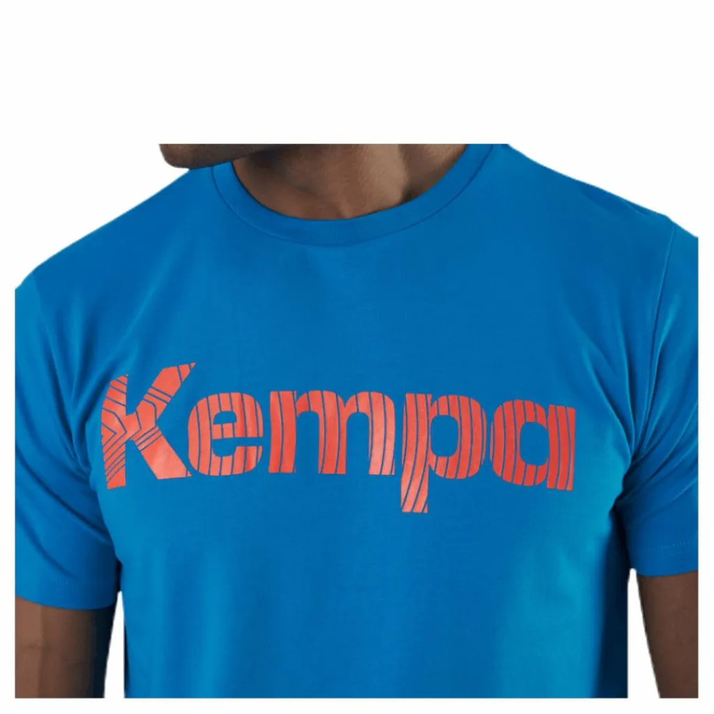 Kempa Graphic T-shirt Blue Blå New