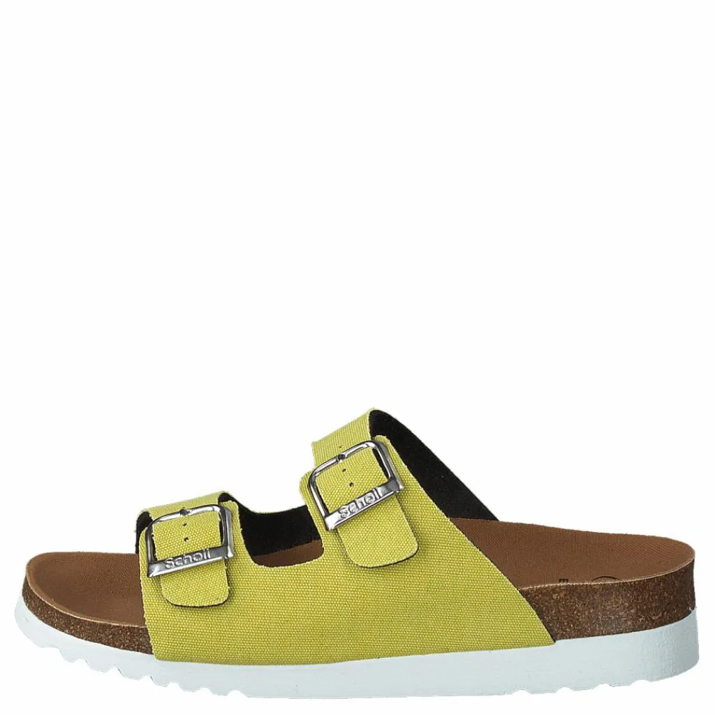 Scholl Greeny Malaren Lime Brun och Grön Sale