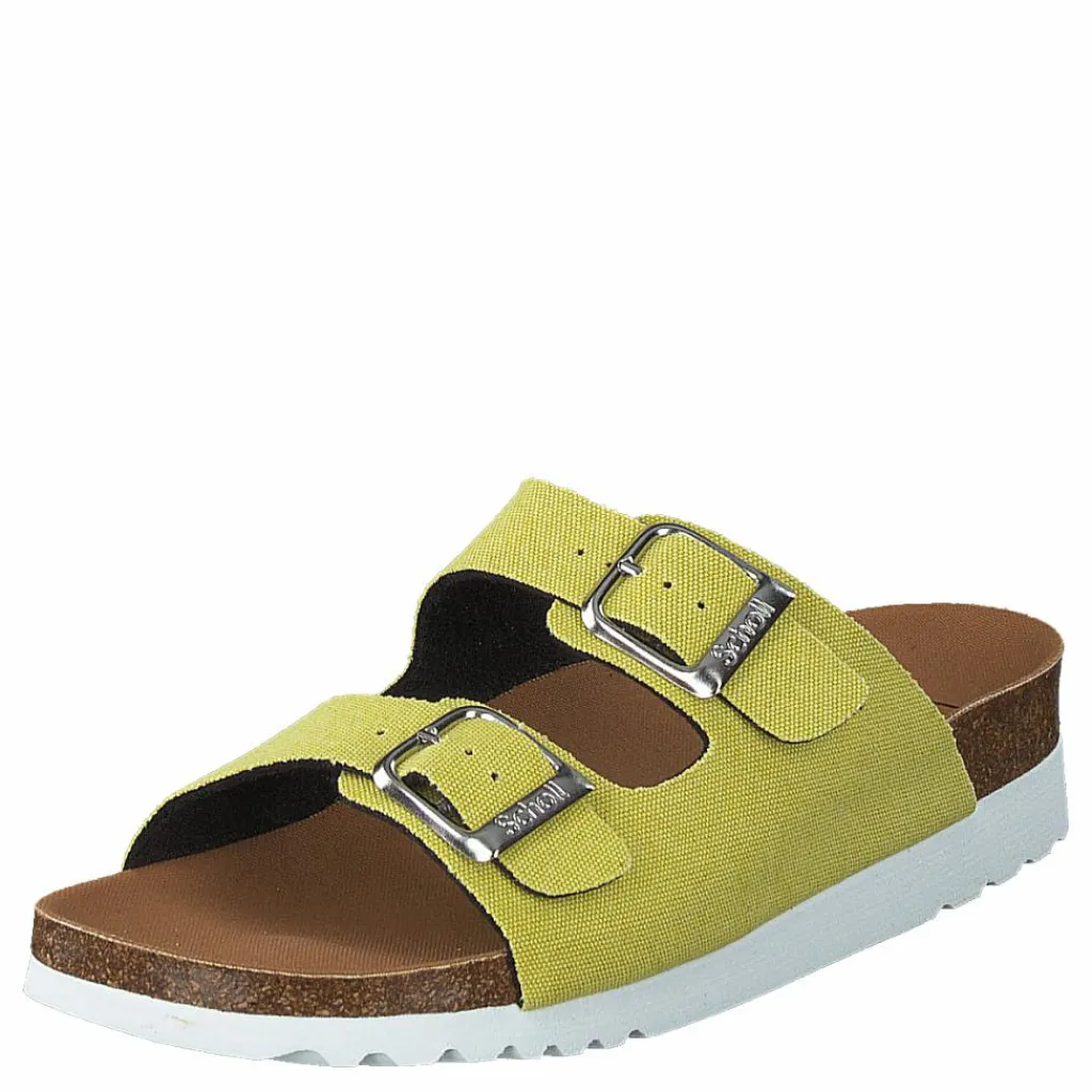 Scholl Greeny Malaren Lime Brun och Grön Sale