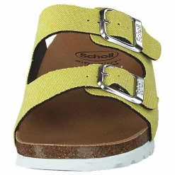 Scholl Greeny Malaren Lime Brun och Grön Sale
