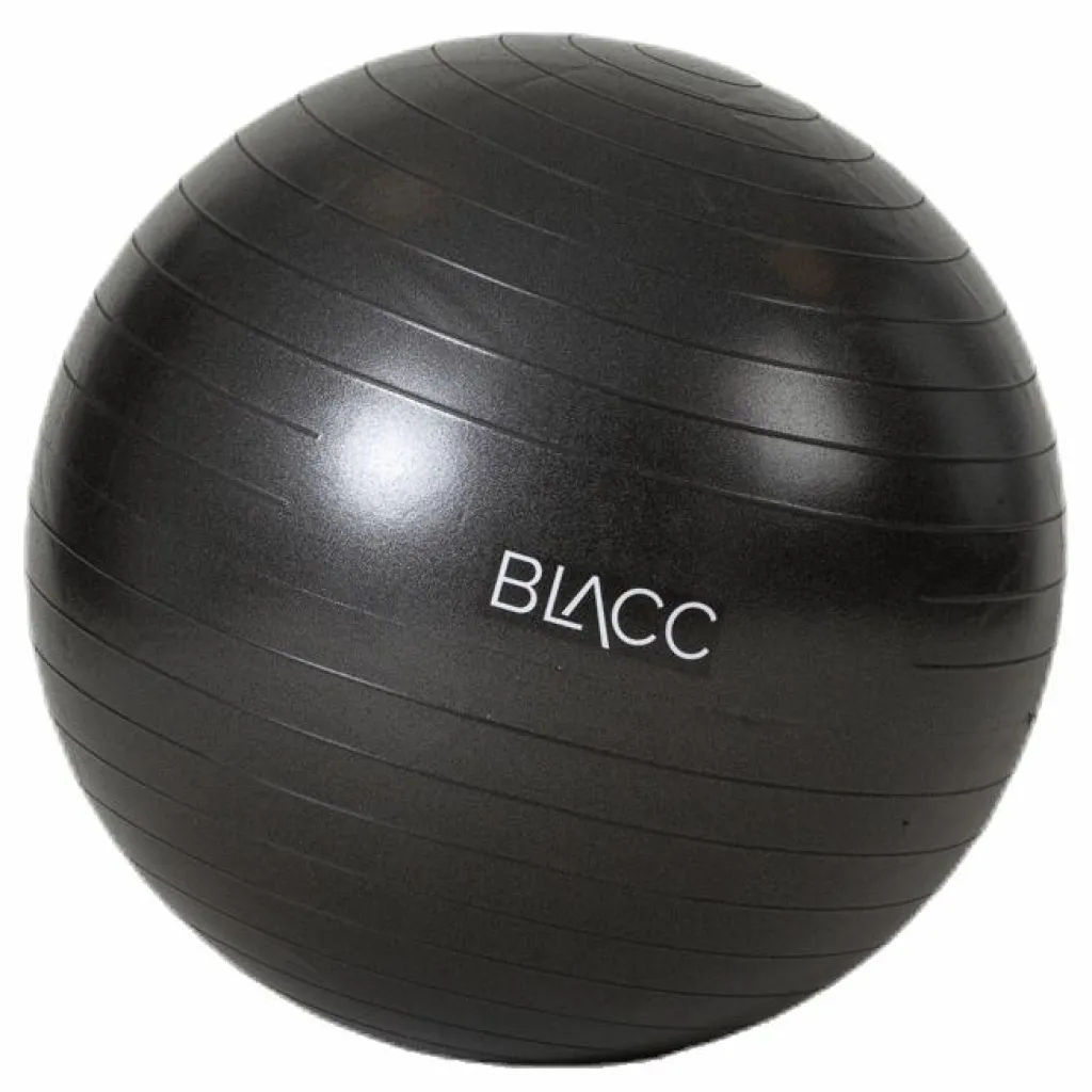 BLACC Gym ball 65cm Black Svart