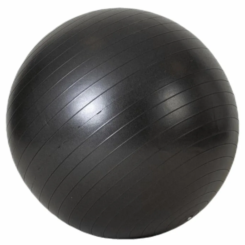 Gym ball 75cm Black*BLACC