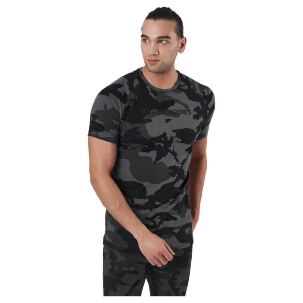 Gym Tapered Tee Dark Camo*Better Bodies Outlet