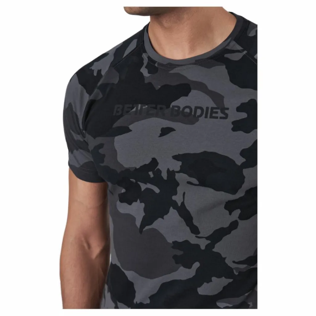 Gym Tapered Tee Dark Camo*Better Bodies Outlet