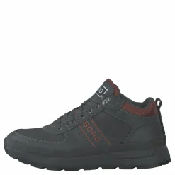 Björn Borg H100 Mid Trc M Light Grey Svart Clearance