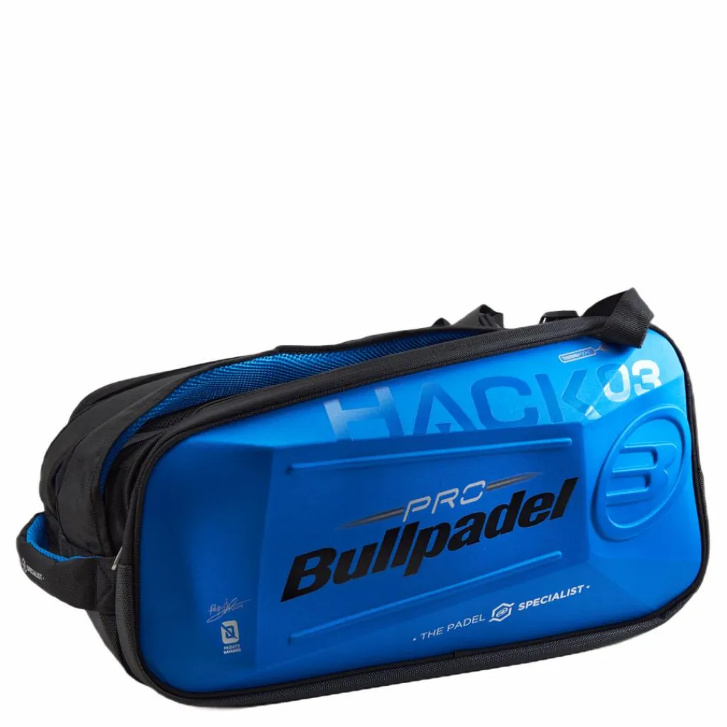 Bullpadel Hack Racket Bag 2022 Darkblue Svart New