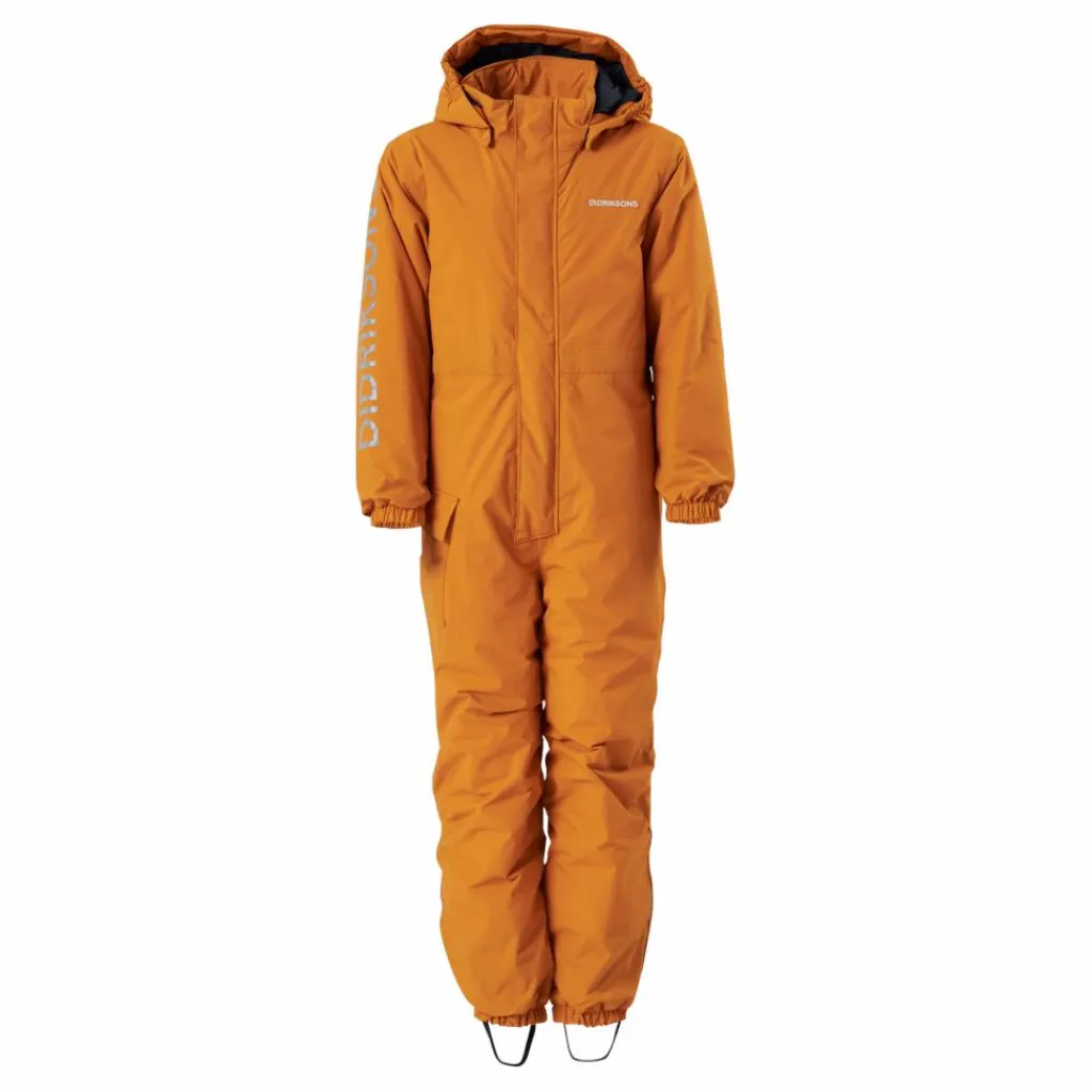 Didriksons Hailey Kids Cover 2 Burnt Glow Orange New