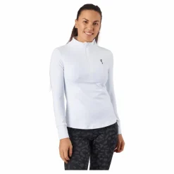 Half Zip Sweater White*RS Best