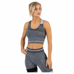BLACC Halley Seamless Bra Black/Grey Svart och Grå Clearance