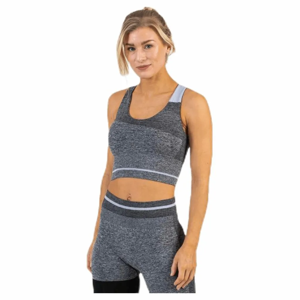 BLACC Halley Seamless Bra Black/Grey Svart och Grå Clearance