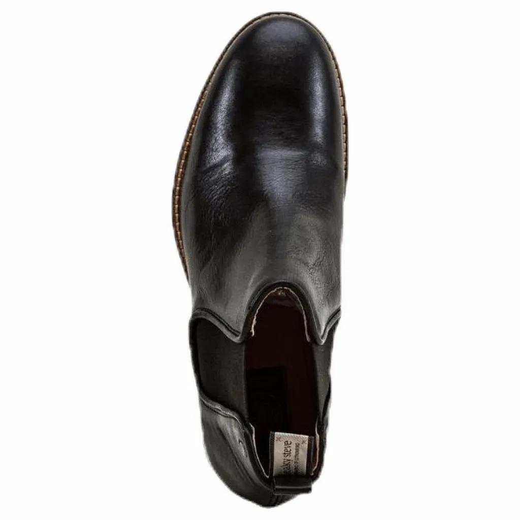 Sneaky Steve Halligan Leather W Black Svart New