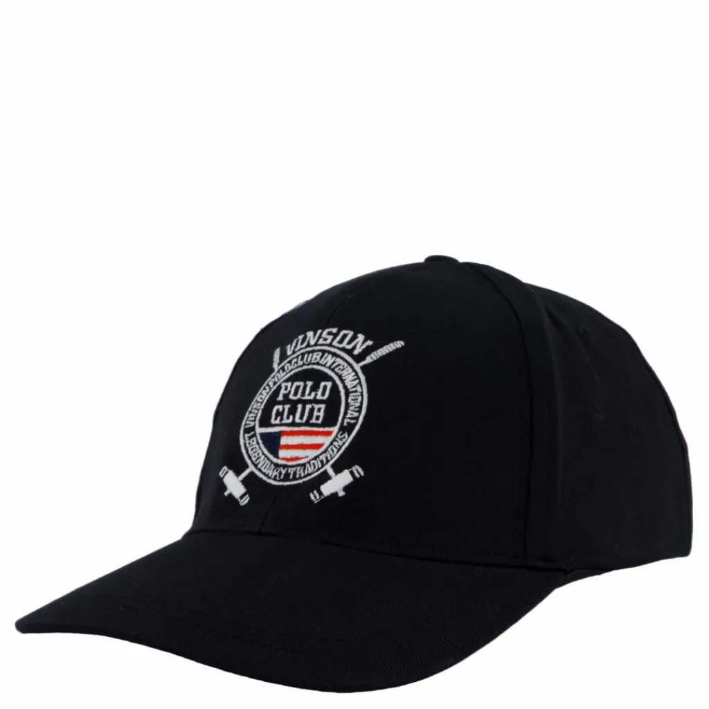 Vinson Polo Club Hamilton Black Svart Discount